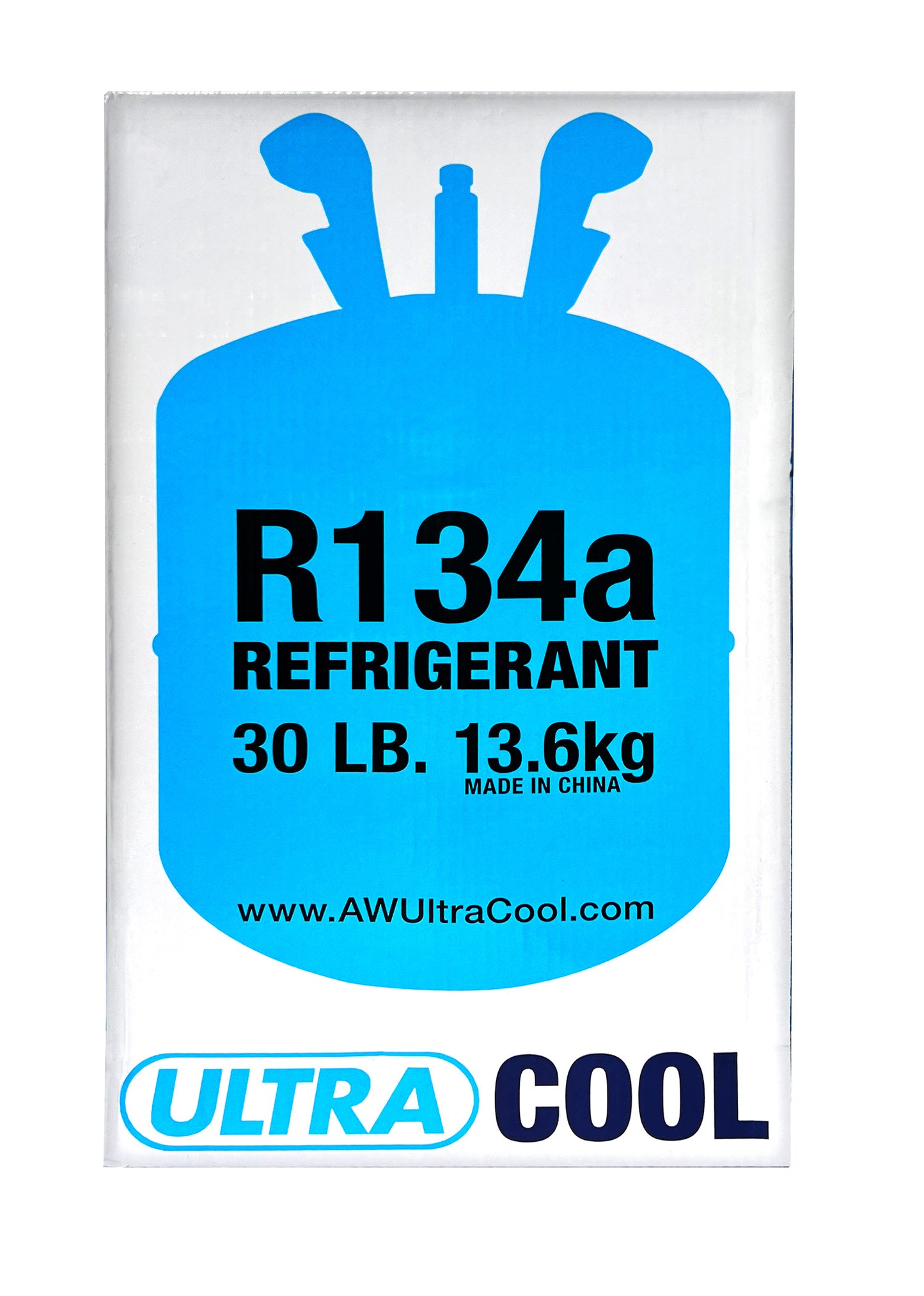 UN3159 Refrigerant Gas R134a 30 LBS Cylinder